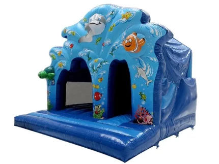 Commercial Bouncy Castle With Slide