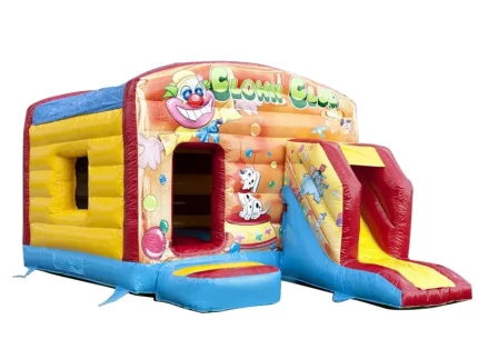 Clown Bouncy Castle With Slide