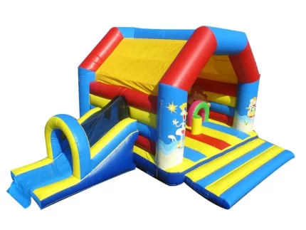 Beach Bouncy Castle With Slide